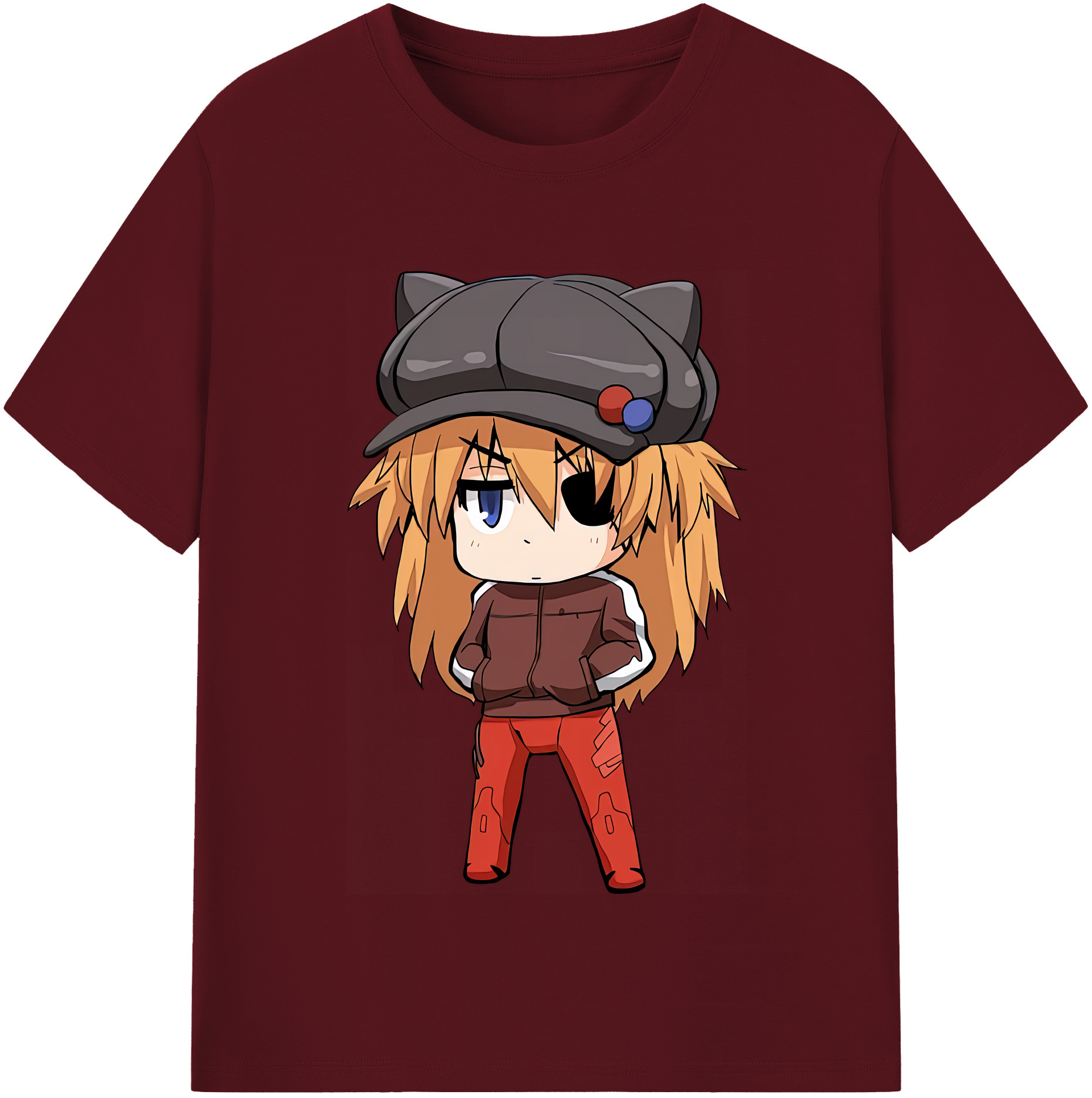 （画像用） EVA 新世紀エヴァンゲリオン 綿100％半袖Tシャツ（フロントプリント）